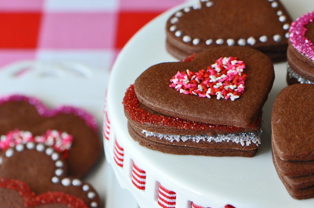 Chocolate Sugar Cookies - Valentine's Day Baking Recipe