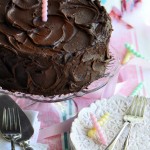 "Simply divine Chocolate Fudge Layer Cake"