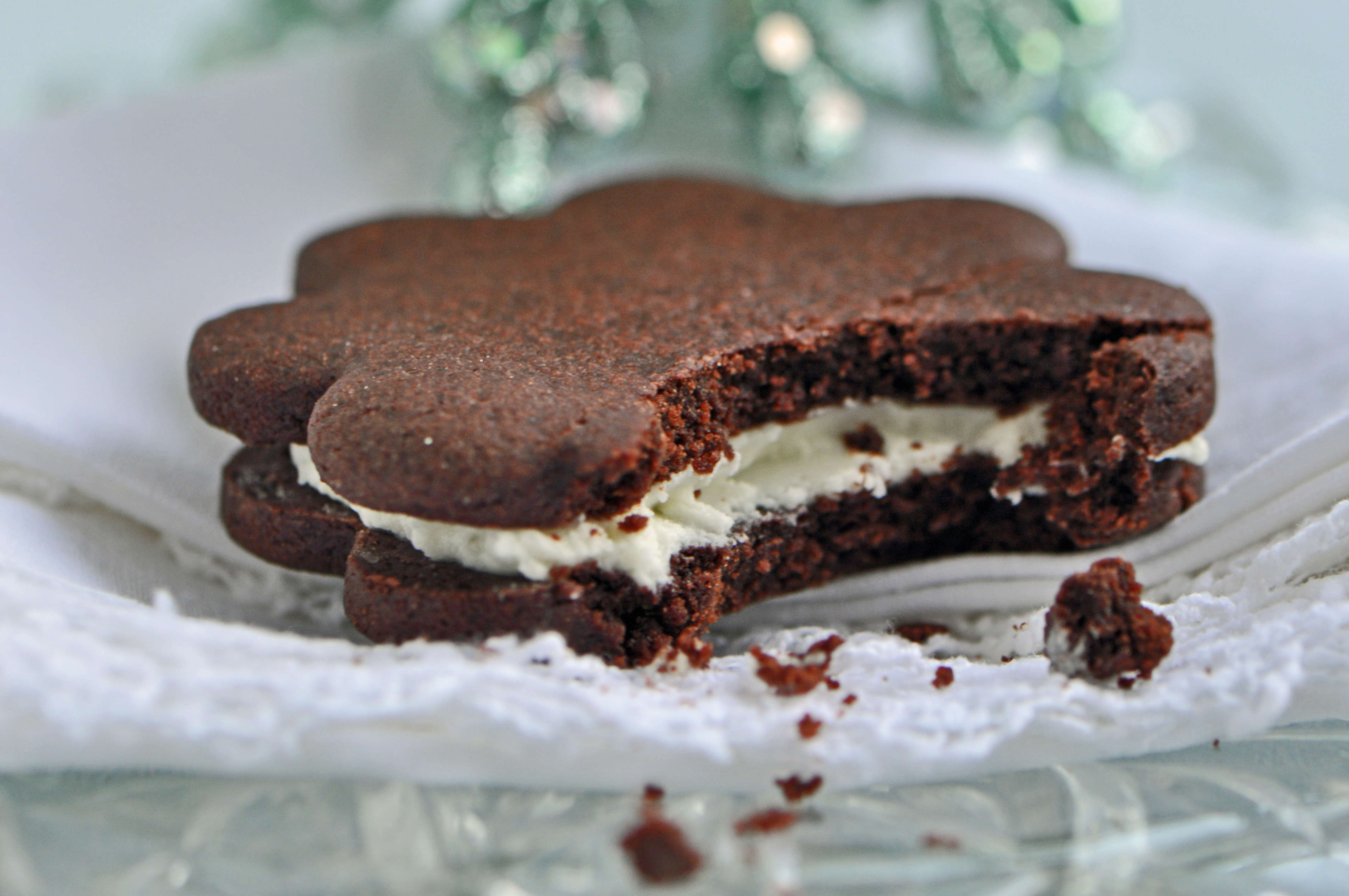Christmas Cookie Countdown And Dark Chocolate Sandwich Cookie Recipe