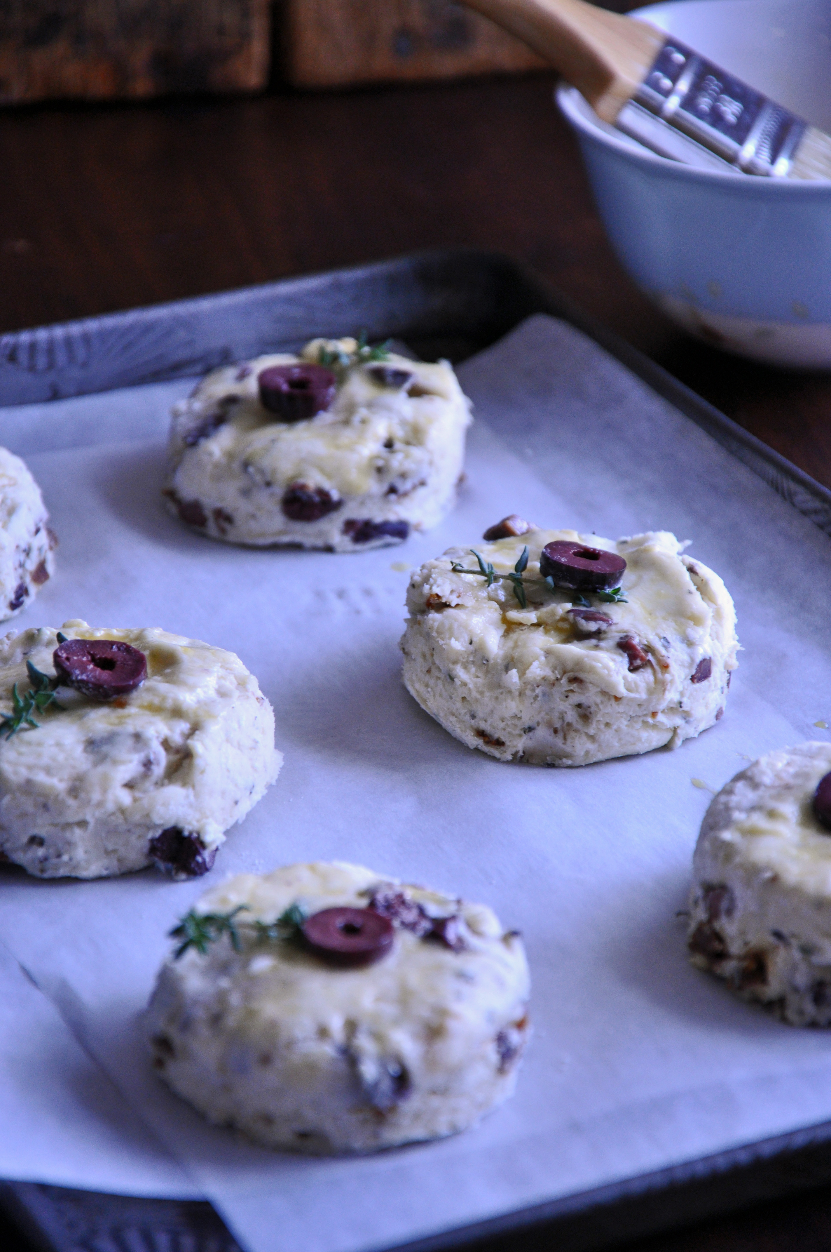 Fig, Olive and Thyme Scone Recipe | Sifting Focus