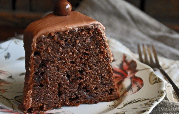 Chocolate Malt Cake with Malted Milk Frosting Recipe