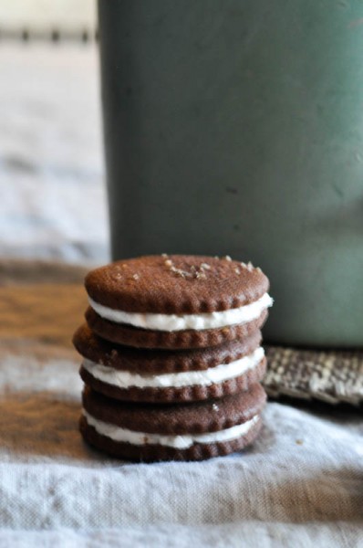 Salt & Pepper Sandwich Cookies Recipe