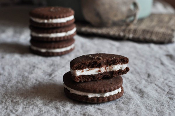 Salt & Pepper Sandwich Cookies Recipe